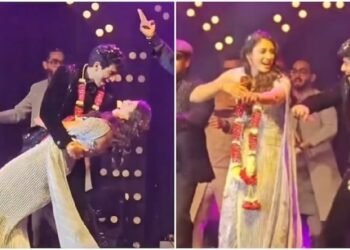 ಪತಿಯೊಂದಿಗೆ ಸಖತ್‌ ಸ್ಟೆಪ್‌ ಹಾಕಿದ ಸ್ಮೃತಿ ಮಂದಾನ : ವಿಡಿಯೋ ವೈರಲ್