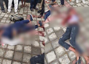 ಕಾರು, ಕಂಟೇನರ್ ನಡುವೆ ನುಗ್ಗಿದ ಬೈಕ್‌ ಚಾಲಕ | ಅಮ್ಮ- ಮಗ ಸಾವು