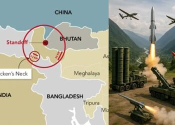 ಭಾರತದ ‘ಚಿಕನ್ ನೆಕ್’ ಬಳಿ 3 ಹೊಸ ಸೇನಾ ನೆಲೆಗಳ ಸ್ಥಾಪನೆ ; ಈಶಾನ್ಯ ಗಡಿಯಲ್ಲಿ ಹೈ ಅಲರ್ಟ್!