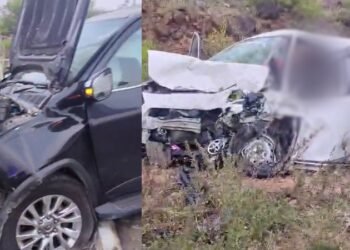 ಕಾರುಗಳ ನಡುವೆ ಮುಖಾಮುಖಿ ಡಿಕ್ಕಿ | ಒಂದೇ ಕುಟುಂಬದ ಐವರು ಸಾವು..!