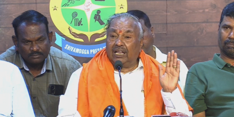 ಭಗವದ್ಗೀತೆ ಬಗ್ಗೆ ಮಾತಾಡೋ ಸಿದ್ದರಾಮಯ್ಯ ತಾಕತ್‌ ಇದ್ರೆ ಕುರಾನ್‌ ಬಗ್ಗೆ ಮಾತಾಡ್ಲಿ | ಕೆ.ಎಸ್. ಈಶ್ವರಪ್ಪ ಕಿಡಿ