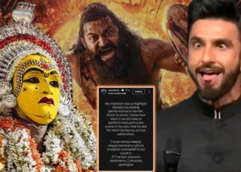 ‘ಕಾಂತಾರ’ ದೃಶ್ಯ ಅನುಕರಣೆ | ವಿವಾದದ ಬಳಿಕ ಬೇಷರತ್ ಕ್ಷಮೆ ಕೋರಿದ ರಣವೀರ್ ಸಿಂಗ್!