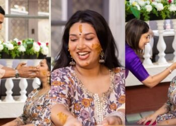 ಕಿಚ್ಚನ  ಮನೆಯಲ್ಲಿ ಮದುವೆ ಸಂಭ್ರಮ | ಮಗಳ ಕೆನ್ನೆಗೆ ಅರಿಶಿನ ಹಚ್ಚಿದ ಸುದೀಪ್‌