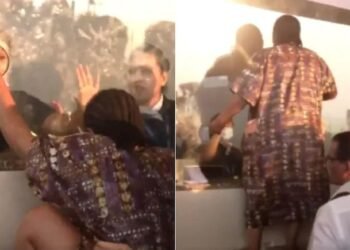 ಮುಂಬೈ ವಿಮಾನ ನಿಲ್ದಾಣದಲ್ಲಿ ಹೈಡ್ರಾಮಾ : ಇಂಡಿಗೋ ಕೌಂಟರ್ ಏರಿ ಕುಳಿತ ವಿದೇಶಿ ಮಹಿಳೆ