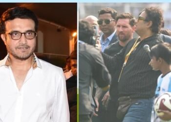 ಮೆಸ್ಸಿ ಕಾರ್ಯಕ್ರಮ ಅವ್ಯವಸ್ಥೆಗೆ ಟೀಕೆ : ಸೌರವ್ ಗಂಗೂಲಿ ₹50 ಕೋಟಿ ಮಾನಹಾನಿ ಮೊಕದ್ದಮೆ