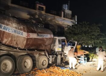 ಚಿಕ್ಕಬಳ್ಳಾಪುರ  | ಎರಡು ವಾಹನಗಳ ನಡುವೆ ಮುಖಾಮುಖಿ ಡಿಕ್ಕಿ ; ಇಬ್ಬರು ಸಾವು