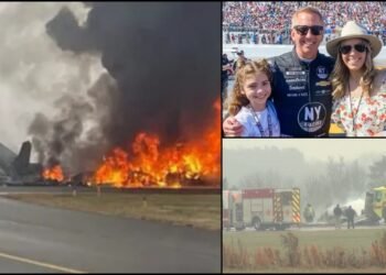 ಉತ್ತರ ಕೆರೊಲಿನಾದಲ್ಲಿ ವಿಮಾನ ಪತನ | NASCAR ಚಾಲಕ ಗ್ರೆಗ್ ಕುಟುಂಬ ಸೇರಿ 7 ಮಂದಿ ಸಜೀವ ದಹನ