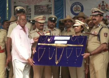 ದಾವಣಗೆರೆ | ಕಳವಾಗಿದ್ದ 20.38 ಕೋಟಿ ಮೌಲ್ಯದ ಸ್ವತ್ತು ವಾರಸುದಾರರಿಗೆ ಹಸ್ತಾಂತರ!