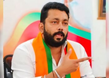 ಬಿಜೆಪಿ ಯುವಮೋರ್ಚಾ ಜಿಲ್ಲಾಧ್ಯಕ್ಷರನ್ನು ಹತ್ತಿಕ್ಕಲು ಕಾಂಗ್ರೆಸ್ ಪಕ್ಷ ಯಾವಾಗಲೂ ಅಪಪ್ರಚಾರ ಮಾಡುತ್ತೆ | ಗಜೇಂದ್ರ ಎಸ್ ಆಕ್ರೋಶ