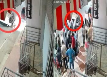 ಕಾಫಿನಾಡಲ್ಲಿ ಹೆಚ್ಚಿದ ಮಿಡ್‌ನೈಟ್ ಆಕ್ಸಿಡೆಂಟ್ | ನಡುರಸ್ತೆಯಲ್ಲೇ ಕಾರು ಪಲ್ಟಿ.. ದೃಶ್ಯ ಸಿಸಿಟಿವಿಯಲ್ಲಿ ಸೆರೆ