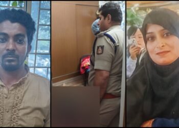 ಬೆಂಗಳೂರು | ಕತ್ತರಿಯಿಂದ ಕುತ್ತಿಗೆಗೆ ತಿವಿದು ಪತ್ನಿಯ ಕೊಲೆಗೈದ ಪತಿ