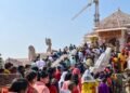 ಅಯೋಧ್ಯೆ | ರಾಮಲಲ್ಲಾ ಪ್ರಾಣ ಪ್ರತಿಷ್ಠಾಪನೆಯ 2ನೇ ವರ್ಷ ; ಹೊಸ ವರ್ಷಕ್ಕೆ ಭಕ್ತರ ದಂಡು