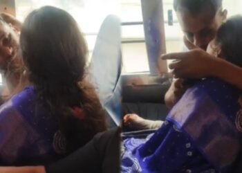 ಸಾರ್ವಜನಿಕವಾಗಿಯೇ ಮೈ ಮರೆತ ಜೋಡಿ | KSRTC ಬಸ್‌ನಲ್ಲೇ ಲವ್ವಿ-ಡವ್ವಿ