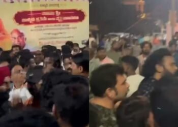 ಬ್ಯಾನರ್‌ ಕಟ್ಟುವ ವಿಚಾರಕ್ಕೆ ಗಲಾಟೆ | ಫೈರಿಂಗ್‌ ವೇಳೆ ಕೈ ಕಾರ್ಯಕರ್ತ ಬಲಿ ; ಜನಾರ್ದನ ರೆಡ್ಡಿ, ಶ್ರೀರಾಮುಲು ಸೇರಿ 11 ಜನರ ವಿರುದ್ಧ FIR!