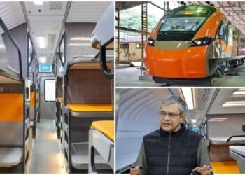 ಪ್ರಯಾಣಿಕರಿಗೆ ಐಷಾರಾಮಿ, ಆರಾಮದಾಯಕ ಪಯಣದ ಅನುಭವ ನೀಡಲಿರುವ ಮೊದಲ ವಂದೇ ಭಾರತ್ ಸ್ಲೀಪರ್ ರೈಲು ಸಿದ್ಧ!