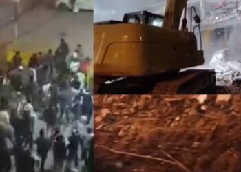 ದೆಹಲಿಯಲ್ಲಿ ಒತ್ತುವರಿ ತೆರವು ವೇಳೆ ಹೈಡ್ರಾಮಾ | ಪೊಲೀಸರ ಮೇಲೆ ಕಲ್ಲು ತೂರಾಟ, ಅಶ್ರುವಾಯು ಸಿಡಿತ ; 5 ಮಂದಿ ವಶಕ್ಕೆ