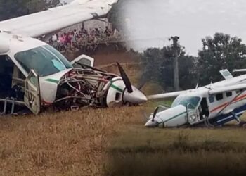 ಒಡಿಶಾದಲ್ಲಿ ಲಘು ವಿಮಾನ ಪತನ | ಪೈಲಟ್ ಸಮಯ ಪ್ರಜ್ಞೆಯಿಂದ ತಪ್ಪಿದ ಭಾರೀ ಅನಾಹುತ!