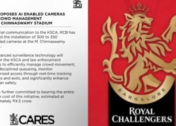 RCB ಫ್ಯಾನ್ಸ್‌ಗೆ ಗುಡ್‌ ನ್ಯೂಸ್.. 2026ರ IPL ಮ್ಯಾಚ್‌ಗಳು ಬೆಂಗಳೂರಿನಲ್ಲೇ | ಜನಸಂದಣಿ ನಿರ್ವಹಣೆಗೆ ಚಿನ್ನಸ್ವಾಮಿಯಲ್ಲಿ AI ಕ್ಯಾಮೆರಾ!
