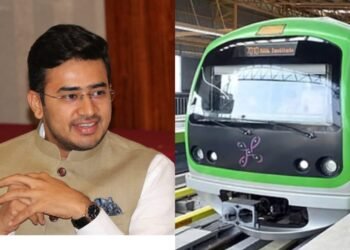 ಮೆಟ್ರೋ ದರ ಏರಿಕೆ ತಡೆಗೆ ಸರ್ಕಾರಕ್ಕೆ ತೇಜಸ್ವಿ ಸೂರ್ಯ ಆಗ್ರಹ!