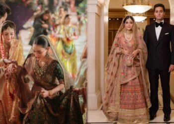 ಭಾರತೀಯ ವಿನ್ಯಾಸಕಿ ಉಡುಗೆ ತೊಟ್ಟ ನವಾಜ್ ಷರೀಫ್ ಮೊಮ್ಮಗನ ಪತ್ನಿ | ಪಾಕ್ ಜಾಲತಾಣಗಳಲ್ಲಿ ಆಕ್ರೋಶದ ಅಲೆ