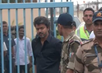 ಕರೂರು ಕಾಲ್ತುಳಿತ ಪ್ರಕರಣ | 2ನೇ ಬಾರಿ ಸಿಬಿಐ ಮುಂದೆ ವಿಚಾರಣೆಗೆ ಹಾಜರಾದ ನಟ ವಿಜಯ್‌!