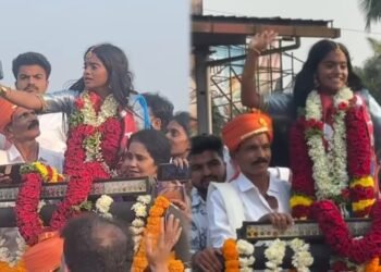 ಬಿಗ್‌ಬಾಸ್ ರನ್ನರ್‌ ಅಪ್‌ ರಕ್ಷಿತಾ ಶೆಟ್ಟಿಗೆ ಹುಟ್ಟೂರಲ್ಲಿ ಅದ್ಧೂರಿ ಸ್ವಾಗತ