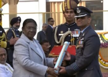 ಬಾಹ್ಯಾಕಾಶ ವೀರ, ಗ್ರೂಪ್ ಕ್ಯಾಪ್ಟನ್ ಶುಭಾಂಶು ಶುಕ್ಲಾಗೆ ‘ಅಶೋಕ ಚಕ್ರ’ ಪ್ರದಾನ