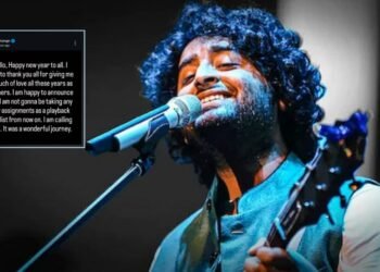 ಹಿನ್ನೆಲೆ ಗಾಯನಕ್ಕೆ ದಿಢೀರ್ ನಿವೃತ್ತಿ ಘೋಷಿಸಿದ ಖ್ಯಾತ ಗಾಯಕ ಅರಿಜಿತ್ ಸಿಂಗ್.. ಕೋಟ್ಯಂತರ ಅಭಿಮಾನಿಗಳಿಗೆ ಶಾಕ್!