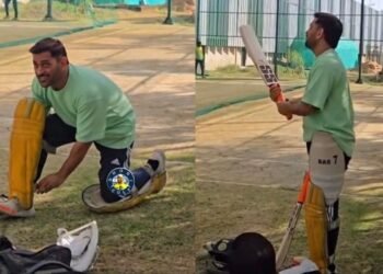 ರಾಂಚಿ ನೆಟ್ಸ್‌ನಲ್ಲಿ ‘ತಲಾ’ ದರ್ಶನ | ಐಪಿಎಲ್-2026ಕ್ಕೆ M.S. ಧೋನಿ ಭರ್ಜರಿ ತಯಾರಿ.. ಯುವ ಪ್ರತಿಭೆಗಳಿಗೆ ಪಾಠ!