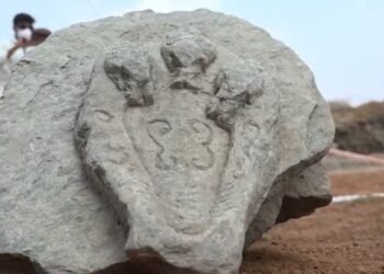 ಲಕ್ಕುಂಡಿಯಲ್ಲಿ ಉತ್ಖನನ ವೇಳೆ ಅಪರೂಪದ 3 ಹೆಡೆಯ ನಾಗರ ಕಲ್ಲು ಪತ್ತೆ!