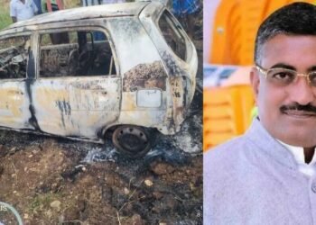 ಕೌಟುಂಬಿಕ ಕಲಹ | ಕಾರಲ್ಲೇ ಬೆಂಕಿ ಹಚ್ಚಿಕೊಂಡು ಆತ್ಮಹತ್ಯೆಗೆ ಶರಣಾದ BJP ಮುಖಂಡ