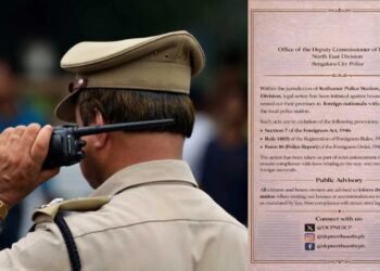 ‌ವಿದೇಶಿಗರಿಗೆ ಮನೆ ಬಾಡಿಗೆ ನೀಡದಂತೆ ಪೊಲೀಸರ ಖಡಕ್ ಎಚ್ಚರಿಕೆ! ಕಾರಣವೇನು ಗೊತ್ತಾ?