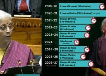 85 ನಿಮಿಷ ಬಜೆಟ್ ಓದಿದ ನಿರ್ಮಲಾ | ಇದು ಅವರ 6ನೇ ಸುದೀರ್ಘ ಭಾಷಣ