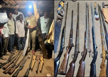 ಶಿವಮೊಗ್ಗ | ಮನೆಯನ್ನೇ ಬಂದೂಕು ಫ್ಯಾಕ್ಟರಿ ಮಾಡಿಕೊಂಡಿದ್ದ ವ್ಯಕ್ತಿಯ ಬಂಧನ!