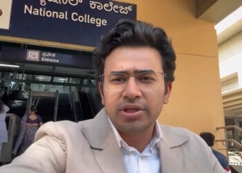 ನಮ್ಮ ಮೆಟ್ರೋ ಪ್ರಯಾಣಿಕರಿಗೆ ಗುಡ್ ನ್ಯೂಸ್ | ಸೋಮವಾರದಿಂದ ದರ ಏರಿಕೆ ಇಲ್ಲ – ಸಂಸದ ತೇಜಸ್ವಿ ಸೂರ್ಯ ಮಾಹಿತಿ