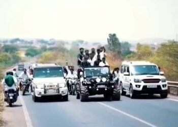 ಬರ್ತಡೇ ದಿನವೇ ಸಹಚರರ ಜೊತೆ ಥಾರ್, ಬೈಕ್‌ನಲ್ಲಿ ವ್ಹೀಲಿಂಗ್ | ರೌಡಿಶೀಟರ್ ಸೇರಿ 7 ಮಂದಿ ಅರೆಸ್ಟ್‌!