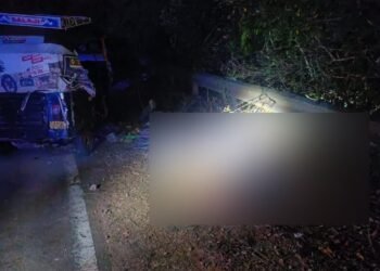 ಶಿವಮೊಗ್ಗದಲ್ಲಿ ಡೆಡ್ಲಿ ಆಕ್ಸಿಡೆಂಟ್‌ | ಓರ್ವ ಮಹಿಳೆ ಸ್ಥಳದಲ್ಲೇ ಸಾವು