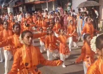 ಪೊನ್ನಂಪೇಟೆಯಲ್ಲಿ ಭವ್ಯ ಹಿಂದೂ ಸಂಗಮ ಶೋಭಾಯಾತ್ರೆ