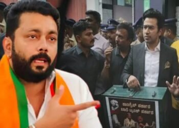 ಬಿಜೆಪಿ ರಾಷ್ಟ್ರೀಯ ಯುವಮೋರ್ಚಾ ಅಧ್ಯಕ್ಷ ತೇಜಸ್ವಿ ಸೂರ್ಯ ಬಂಧನ ಖಂಡನೀಯ | ಗಜೇಂದ್ರ ಎಸ್. ಬೇಲೆಮನೆ