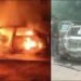 ಉಡುಪಿ | ಚಲಿಸುತ್ತಿದ್ದ ಕಾರಿನಲ್ಲಿ ಆಕಸ್ಮಿಕ ಬೆಂಕಿ.. ಪ್ರಯಾಣಿಕರು ಅಪಾಯದಿಂದ ಪಾರು!