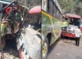 ಮಹದೇಶ್ವರ ಬೆಟ್ಟದ ತಿರುವಿನಲ್ಲಿ ಭೀಕರ ಅಪಘಾತ | ಎರಡು ಬಸ್ಸುಗಳು ಮುಖಾಮುಖಿ ಡಿಕ್ಕಿ, ಹಲವರಿಗೆ ಗಾಯ!