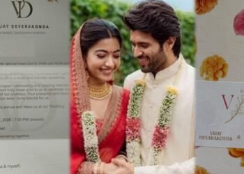 ವೈರಲ್ ಆಗ್ತಿದೆ ರಶ್ಮಿಕಾ-ದೇವರಕೊಂಡ ಮದುವೆ ಇನ್ವಿಟೇಷನ್..!