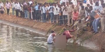 ಬೀದರ್‌ | ಕಾಲುವೆಯಲ್ಲಿ ಜಾರಿ ಬಿದ್ದು ತಂದೆ-ಮಗ ಸಾವು