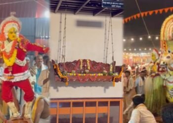 ನೇಮೋತ್ಸವದ ವೇಳೆ ತನ್ನಿಂದ ತಾನೇ ತೂಗಿದ ಉಯ್ಯಾಲೆ | ದೈವದ ಕಾರ್ಣಿಕ ಕಂಡು ಭಕ್ತರು ಅಚ್ಚರಿ!