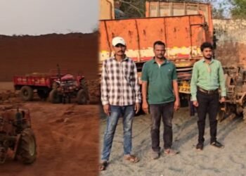 ಅಕ್ರಮ ದಂಧೆಕೋರರಿಗೆ ಬಿಗ್ ಶಾಕ್ | ಕೆಂಪು ಕಲ್ಲು ಗಣಿಗಾರಿಕೆ ನಡೆಸುತ್ತಿದ್ದ ಅಡ್ಡೆಯ ಮೇಲೆ ದಾಳಿ