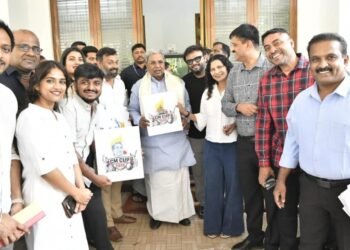 ‘ಸಿಎಂ ಕಪ್’ ಬ್ಯಾಡ್ಮಿಂಟನ್ ಟೂರ್ನಿಯ ಲೋಗೋ ಬಿಡುಗಡೆಗೊಳಿಸಿದ ಸಿಎಂ ಸಿದ್ದರಾಮಯ್ಯ