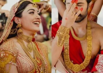 ದೇವರಕೊಂಡ-ರಶ್ಮಿಕಾ ಧರಿಸಿದ್ದ ಕೆಜಿಗಟ್ಟಲೆ ಚಿನ್ನದ ಆಭರಣಕ್ಕೆ 10 ತಿಂಗಳ ಶ್ರಮ!