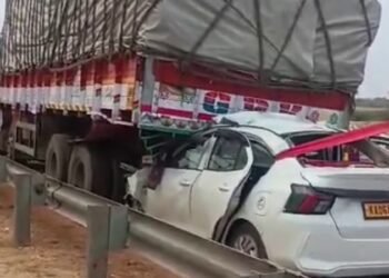 ಚಿತ್ರದುರ್ಗದಲ್ಲಿ ಭೀಕರ ಅಪಘಾತ | ಮಂತ್ರಾಲಯದಿಂದ ಹಿಂದಿರುಗುತ್ತಿದ್ದ ಮೂವರು ದುರ್ಮರಣ!