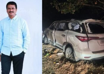 JDS ಮಾಜಿ ಶಾಸಕ ಸುರೇಶ್ ಗೌಡ ಕಾರು ಅಪಘಾತ..!