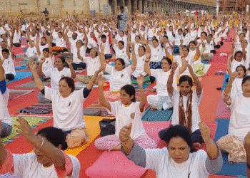 ನಂಜುಂಡೇಶ್ವರ ಸ್ವಾಮಿಯ ದೊಡ್ಡ ಜಾತ್ರೆ ಮಹೋತ್ಸವ ಅಂಗವಾಗಿ ಸಾರ್ವಜನಿಕರಿಗೆ ಯೋಗ ಜಾಗೃತಿ ಕಾರ್ಯಕ್ರಮ